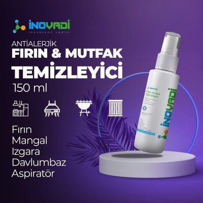 Fırın & Mutfak Temizleyici / Antialerjik - Biyoparçalanır 150 Ml.
