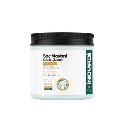 Saç Maskesi Kolajen & Keratin 500 Ml.