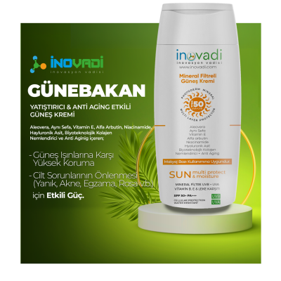 Günebakan Yatıştırıcı & Anti Aging Etkili Güneş Kremi 100 Ml.