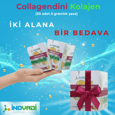 2 Alana 1 Bedava Kampanyası - Collagendini Kolajen (30 adet 5 gramlık şase)