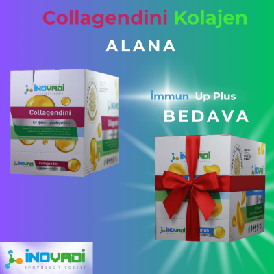 1 Collagendini Kolajen (30 adet 5 gramlık şase) Alana  1 Immun Up Plus Bedava Kampanyası