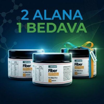 2 Alana 1 Bedava Kampanyası - Fiber Prebiyotik ve Lif İçeren Toz Karışım 150 gr.